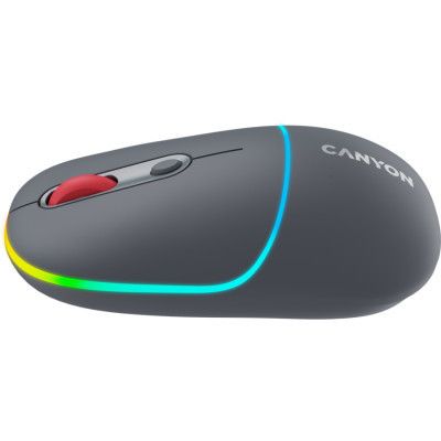 Мышка Canyon MW-22 Dual Band RGB Wireless Dark Grey (CNS-CMSW22DG) | Зображення 3