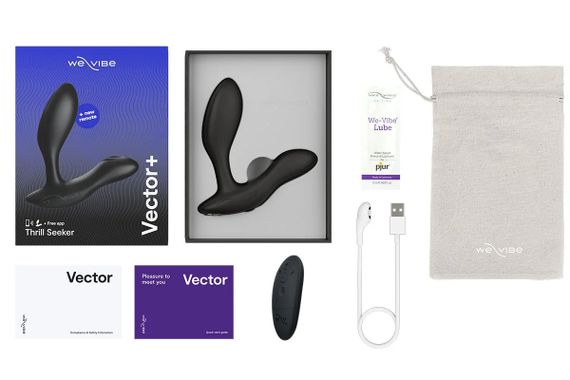 Массажер простаты WE-VIBE Vector+ с пультом управления sexstyle | Зображення 5
