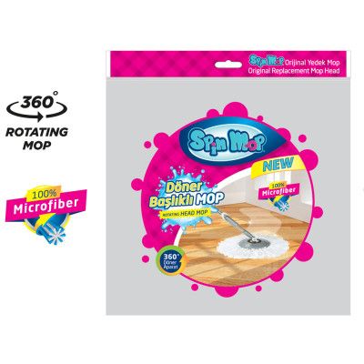 Насадка сменная для швабры Planet Household Spin Mop Люкс (10738) | Зображення 1