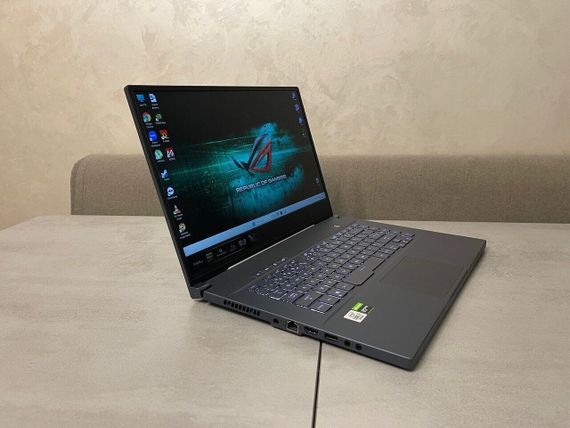 Игровой ноутбук Asus ROG Zephyrus M15 GU502LU / 15.6" (1920x1080) IPS / Intel Core i7-10750H (6 (12) ядер по 2.6 - 5.0 GHz) / 16 GB DDR4 / 512 GB SSD M.2 / nVidia GeForce GTX 1660 Ti, 6 GB GDDR6, 192-bit б/у + Подарок Проводная мышь / USB | Зображення 4