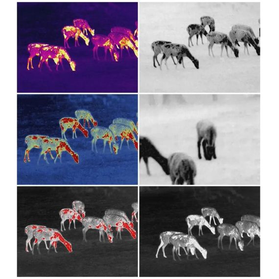 Монокуляр тепловизионный GUIDE TrackIR 400x300 50 мм 3.3-13.2x 3000м Тепловизор монокуляр Тепловизор военный | Зображення 9
