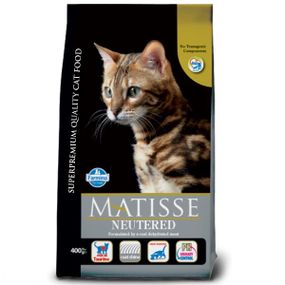 Сухий корм із куркою для стерилізованих котів Farmina Matisse Neutered Chicken, 400 гр