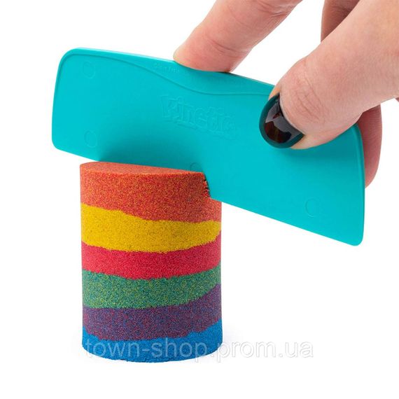 Набор песка для детского творчества - Kinetic Sand Радужный микс | Зображення 5
