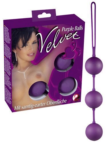 Вагинальные шарики ПУРПУРОВОЕ ТРИО Sex Aura | Зображення 2