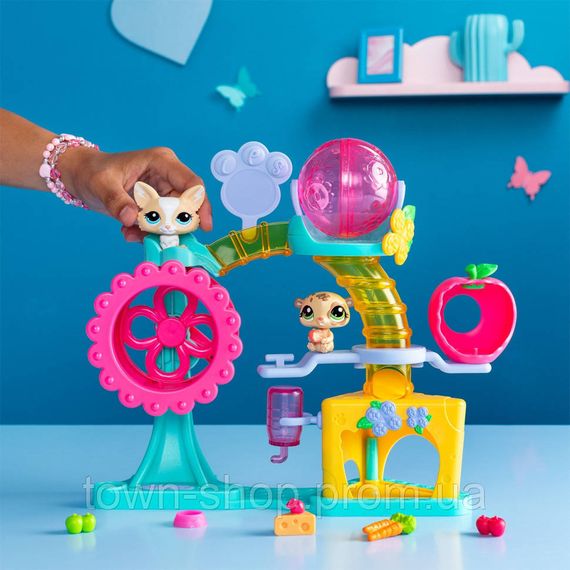 Игровой набор "Фабрика Развлечений" Littlest Pet Shop 00519 аксессуары и 2 фигурки, фабрика | Зображення 3