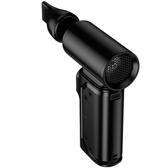 Портативний турбовентилятор Hoco HX68 Flujo fan Black | Зображення 4