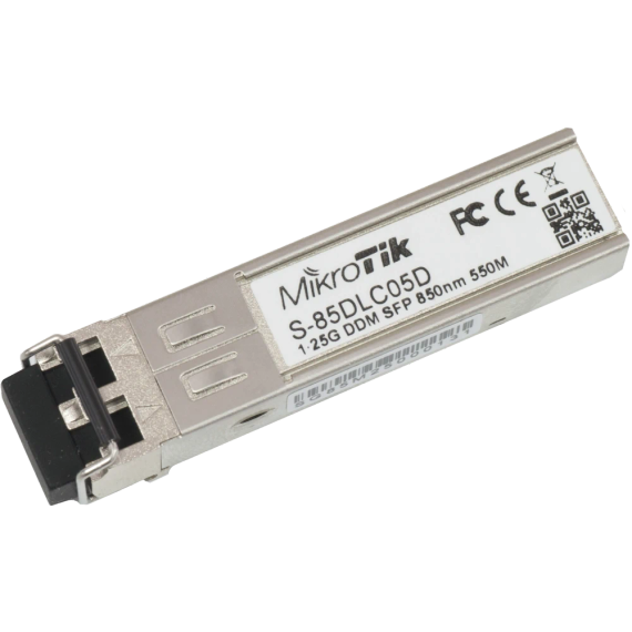 MikroTik S-85DLC05D оптичний модуль SFP - Конвертери
