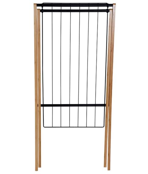 Сушарка для білизни підлогова Casa Si Bamboo Dryer S Braun (CS92303W06) | Зображення 1