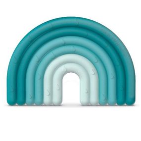 Прорезыватель Suavinex силиконовый с пузырьками/голубой (401435)