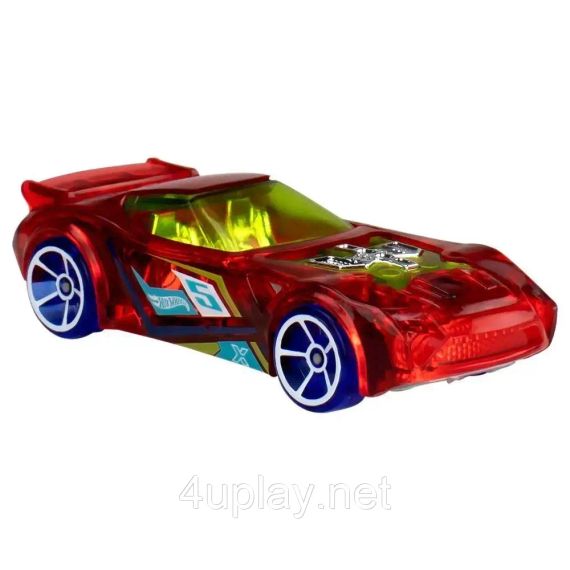 Hot Wheels X-Raycers Хот Вилс Прозрачные гонщики Подарочный набор из 5-ти машинок | Зображення 8