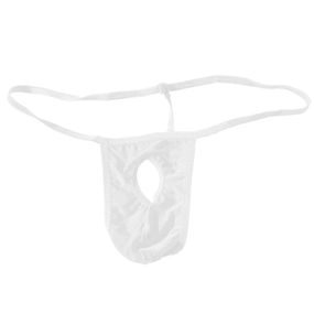 Сексуальні спокусливі еротичні труси з вирізом - еротична білизна білий 24024