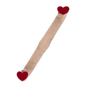 Двусторонний фалоимитатор Wooomy Knock-Knock, длина 40 см, диаметр 4 см sexstyle