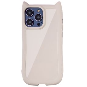 Чехол TPU Cat для Apple iPhone 13 Pro (6.1") Antique White