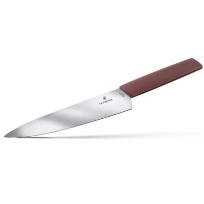 Кухонный нож Victorinox Swiss Modern 22 см Burgundy (6.9016.221B) | Зображення 3