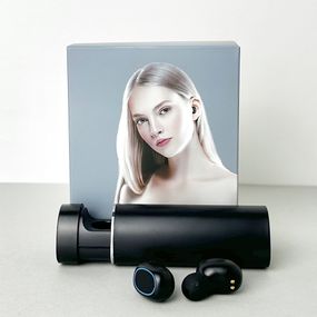 Бездротові навушники N21 series, EarBuds, Smart Case (Чорний)
