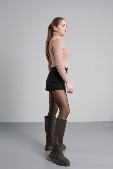 Чоботи жіночі Fashion Attraction 3852 38 розмір 24,5 см Оливковий | Зображення 7