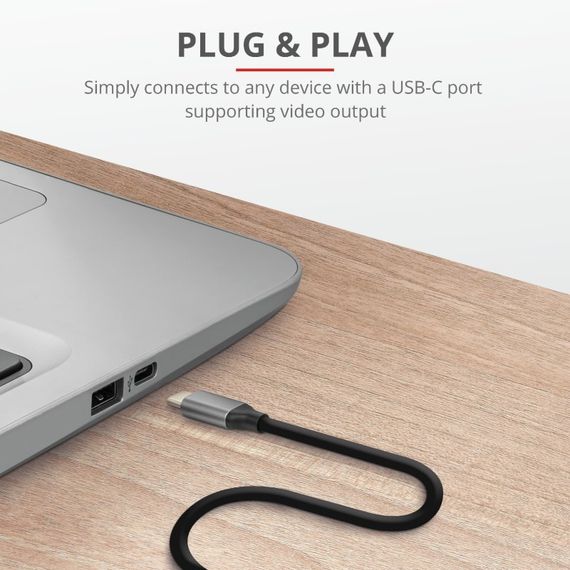 Кабель Trust Calyx USB-C to HDMI Adapter Cable (23332_TRUST) | Зображення 5