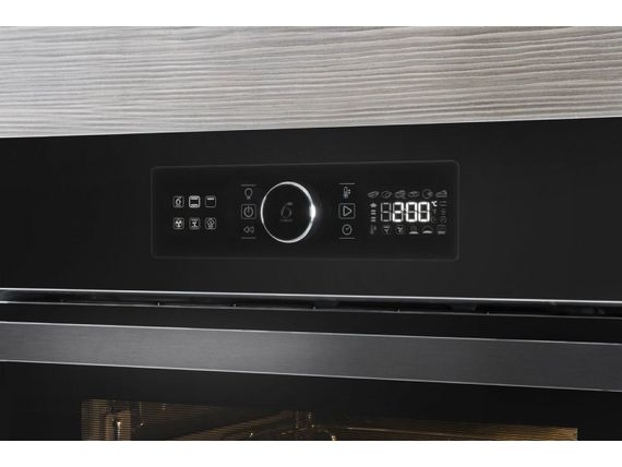 Духовка електрична Whirlpool, 60см, 73л, Гриль, Дисплей, Конвекція, Чорний (AKZM8420NB) | Зображення 3