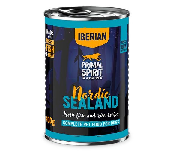 Вологий корм для собак зі свининою та рибою Primal Spirit Nordic Sealand, 400 гр
