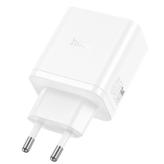 МЗП Hoco N51 Scenery PD65W (1USB-A/2C) White | Зображення 1