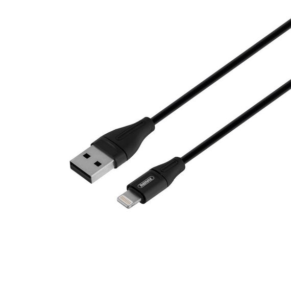 Кабель USB Remax RC-075i Jell Lightning Колір Чорний