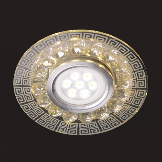 Точечный светильник HDL-G317 MR16+3W LED | Зображення 1
