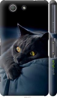 Чохол на Sony Xperia Z3 Compact D5803 Димчастий кіт "825c-277-2448"