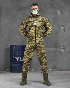 Весенний тактический  костюм 7.62 Tactical axiles пиксель  ВТ0957