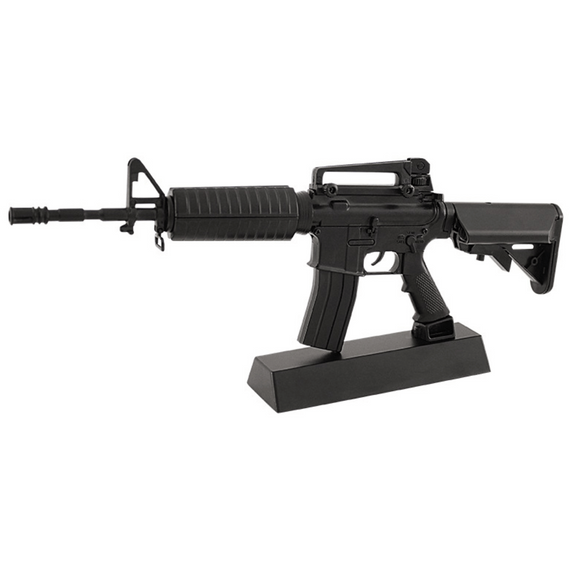 Металева Штурмова Гвинтівка AR-18 GoatGuns 1:3 Black Мініатюрна Деталізована Сувенірна Модель з Повним Розбиранням і Робочим