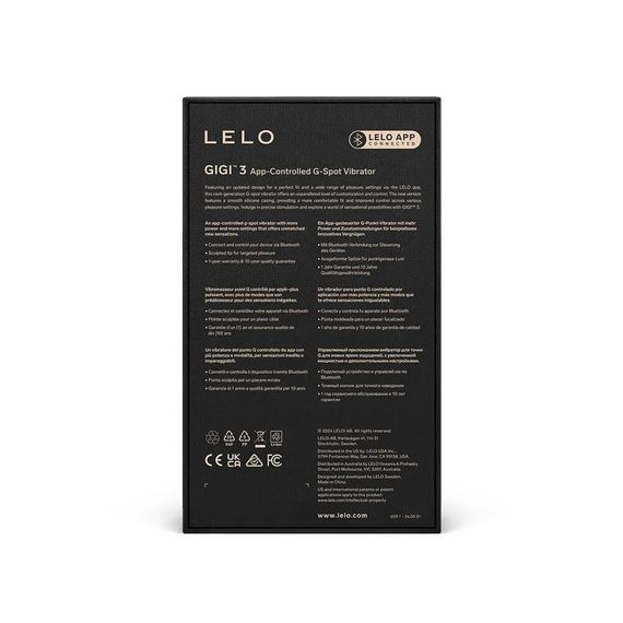 Вібратор точки G LELO GIGI 3 Deep Rose | Зображення 3