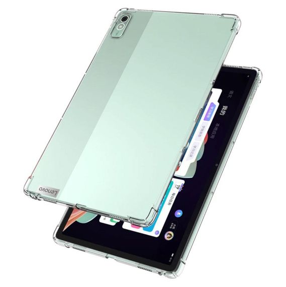 Силиконовый чехол бампер Primolux Silicone для планшета Lenovo Tab P11 2nd Gen 11.5" (TB-350 / TB-355) - Clear | Зображення 1