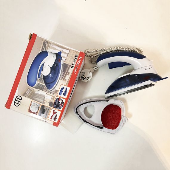 Отпариватель Mini Steam Iron HT-558B. VA-587 Колір синій | Зображення 4