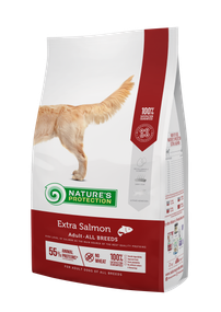 Корм Nature Protection Extra Salmon Adult All Breeds сухий з лососем для дорослих собак 2 кг