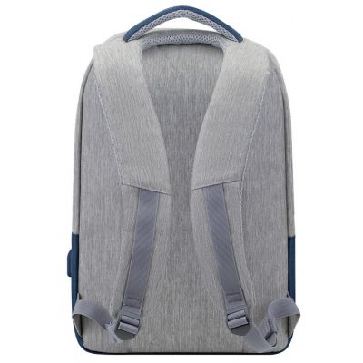 Рюкзак для ноутбука RivaCase 15.6&quot; 7562 Anti-theft, water-repellent, Grey / Dark Blue (7562Grey/DarkBlue) | Зображення 7