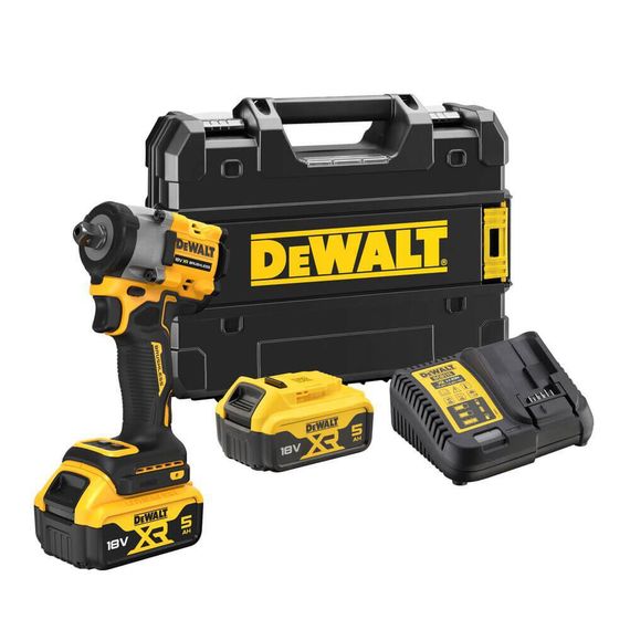 Гайковерт ударный аккумуляторный бесщёточный 610Нм DeWALT DCF922P2T