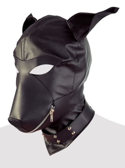 Маска - 2490099 Fetish Collection Dog Mask Black Sex Aura | Зображення 3
