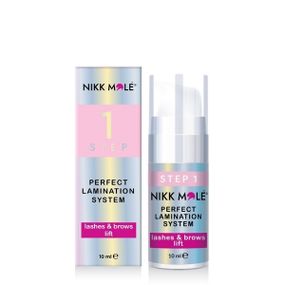 Первый состав для ламинирования бровей и ресниц Nikk Mole STEP No1 Lashes & Brows Lift, 10 мл
