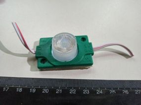 Модуль світлодіодний MD 014 матове скло/зелений