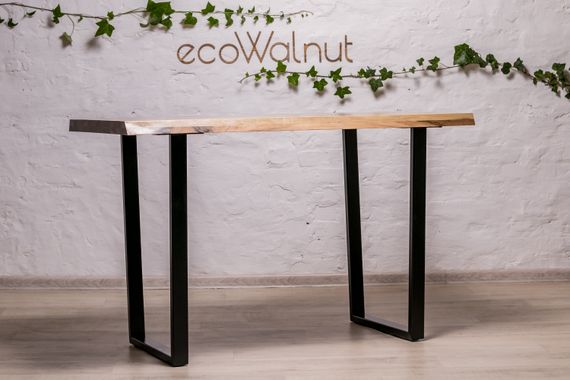 Письменный ореховый стол EcoWalnut с живыми краями M | Зображення 2