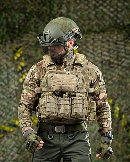 Тактическая плитоноска быстрый сброс  ASDAG  Пиксель ВСУ   ВТ6565