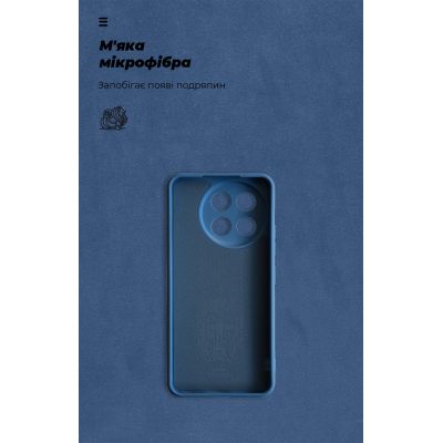 Чехол для мобильного телефона Armorstandart ICON Tecno Spark 30 Pro 4G (KL7)Dark Blue (ARM83314) | Зображення 3