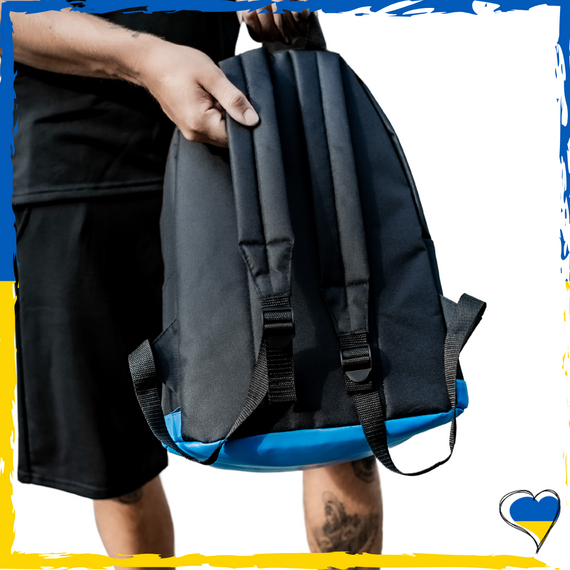 Рюкзак Nike. Дно экокожа. Рюкзак Найк черный. Унисекс рюкзак, вместительный | Зображення 2