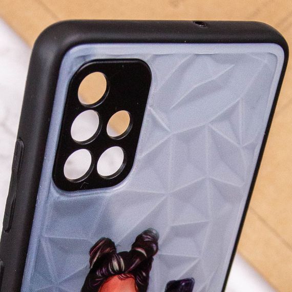 TPU+PC чохол Prisma Ladies для Samsung Galaxy A51 Black in White | Зображення 4