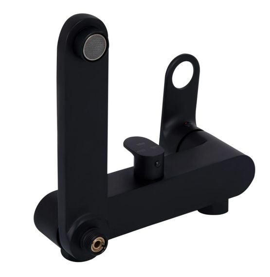 Душова система універсальна Qtap Jay Black Matt з виливом QTJAY111BLM45549 | Зображення 6