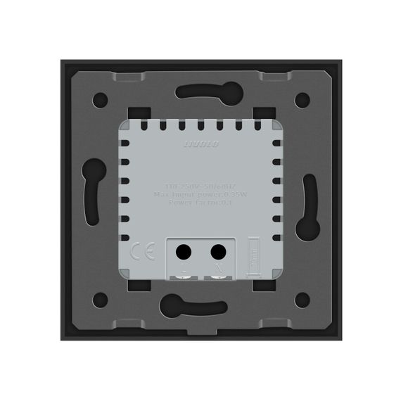 Автоматичний світильник для сходів LIVOLO, датчик руху та освітленості, чорний, 2700K, 220В, 0.35Вт | Зображення 5
