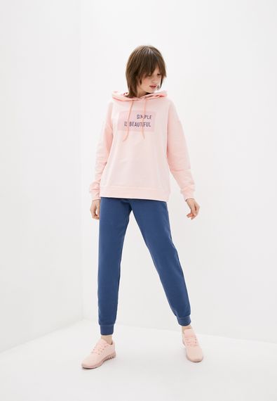 Штани жіночі спортивні на манжеті сині, 3XL | Зображення 3