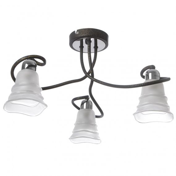 Люстра потолочная для кухни E14 40W BK (LK-285C/3) | Зображення 4