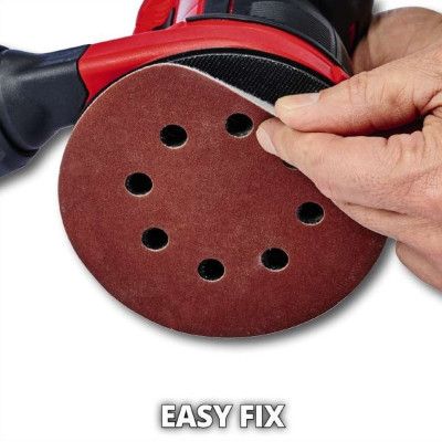 Шлифовальная машина Einhell TE-RS 18LI - Solo 18В, 125 мм, 14000-22000 дв/мин, (без АКБ и ЗУ) (4462010) | Зображення 2