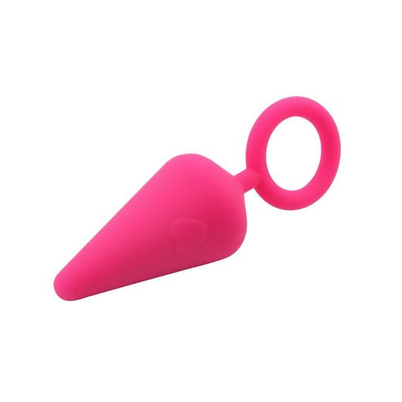 Анальна пробка Candy Plug M-Pink Sex Aura | Зображення 2