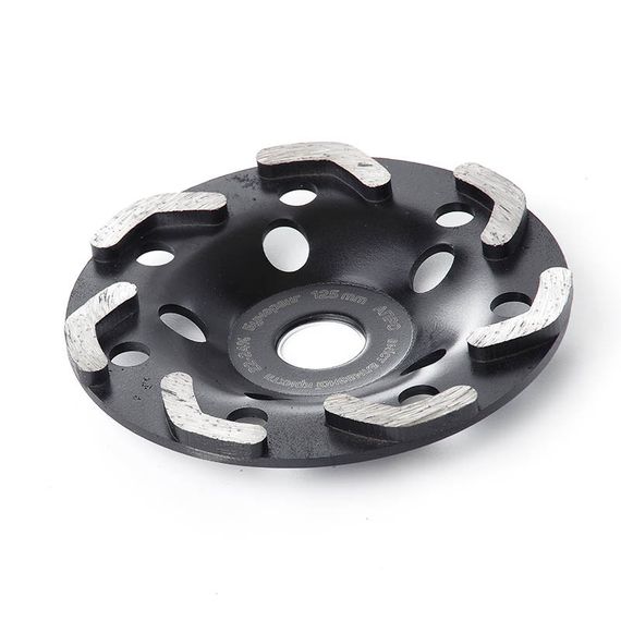 Чаша алмазна шліфувальна 125 мм 22-24% Бумеранг APRO 8305301 | Зображення 1